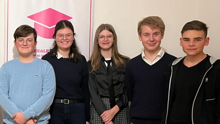 Gründungsmitglieder der Liberalen Schüler Freiburg-Emmendingen